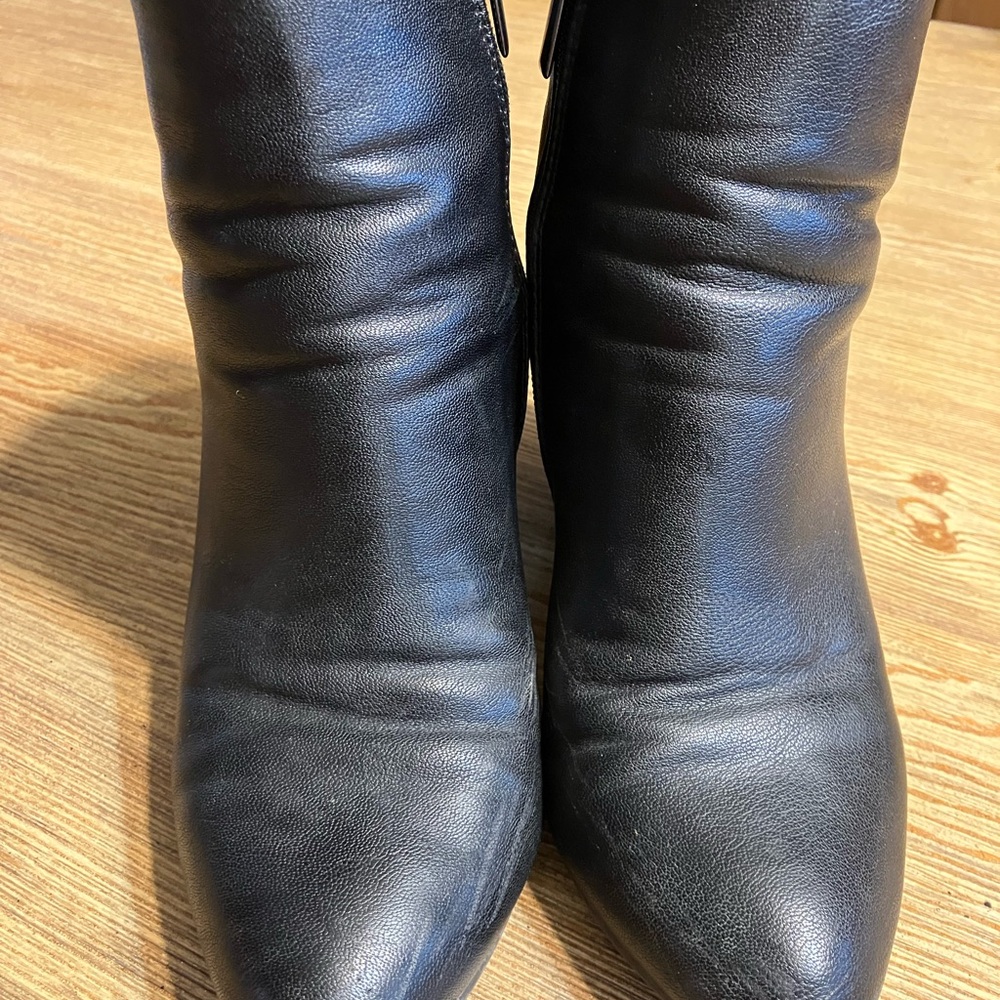 JustFab Black Ankle Boots
